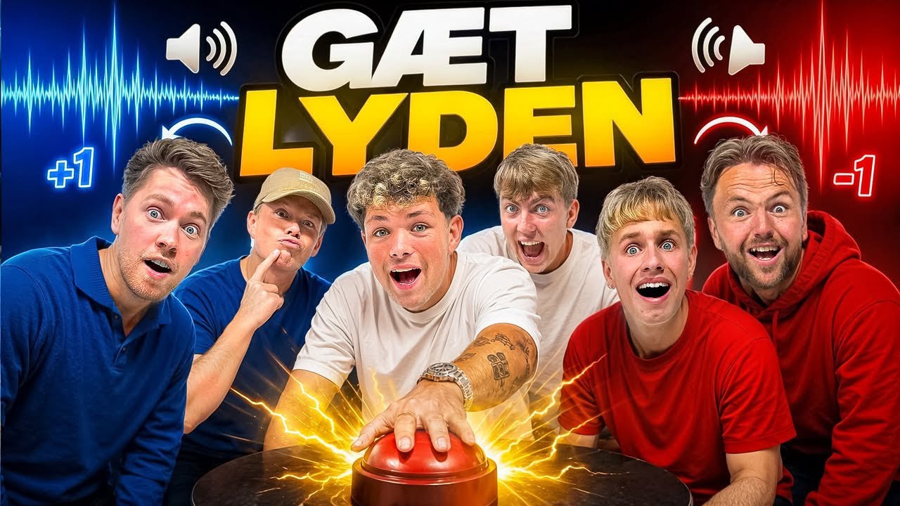 GÆT LYDEN OG VIND PENGE!! Feat. Søndergaard, Loke, Jon & Drøger