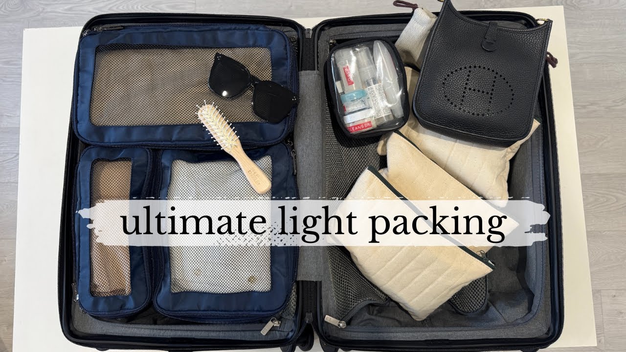 Путешествуйте как роскошный минималист в Гонконг ❤️ 2 недели в ручной клади.