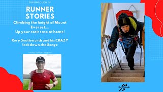 Craziest lockdown challenge Climb the height of Mount Everest...on your staircase | RunThrough TV