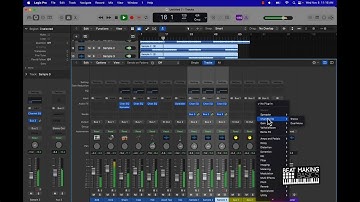 MIXING A DRAKE SAMPLE TYPE BEAT IN LOGIC PRO X - SILENT COOK UP
