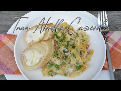 Tuna Noodle Casserole | Easy Meal | One Pan Meal