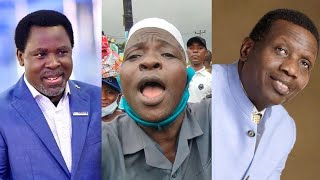 TEARS AS IKOTUN COMMUNITY CHALLENGE PASTOR ADEBOYE AND OTHERS TO EMULATE TB JOSHUA AS HE IS BURIED