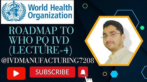 How to get WHO-PQ Status| WHO Prequalification of In Vitro Diagnostic Product|Medical Device|L-4