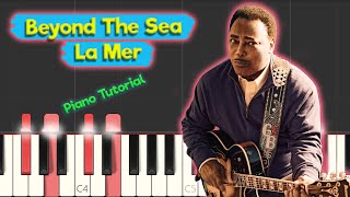 Beyond The Sea ( La Mer ) - Jazz Piano Tutorial (~Sheets and MIDI in description~)