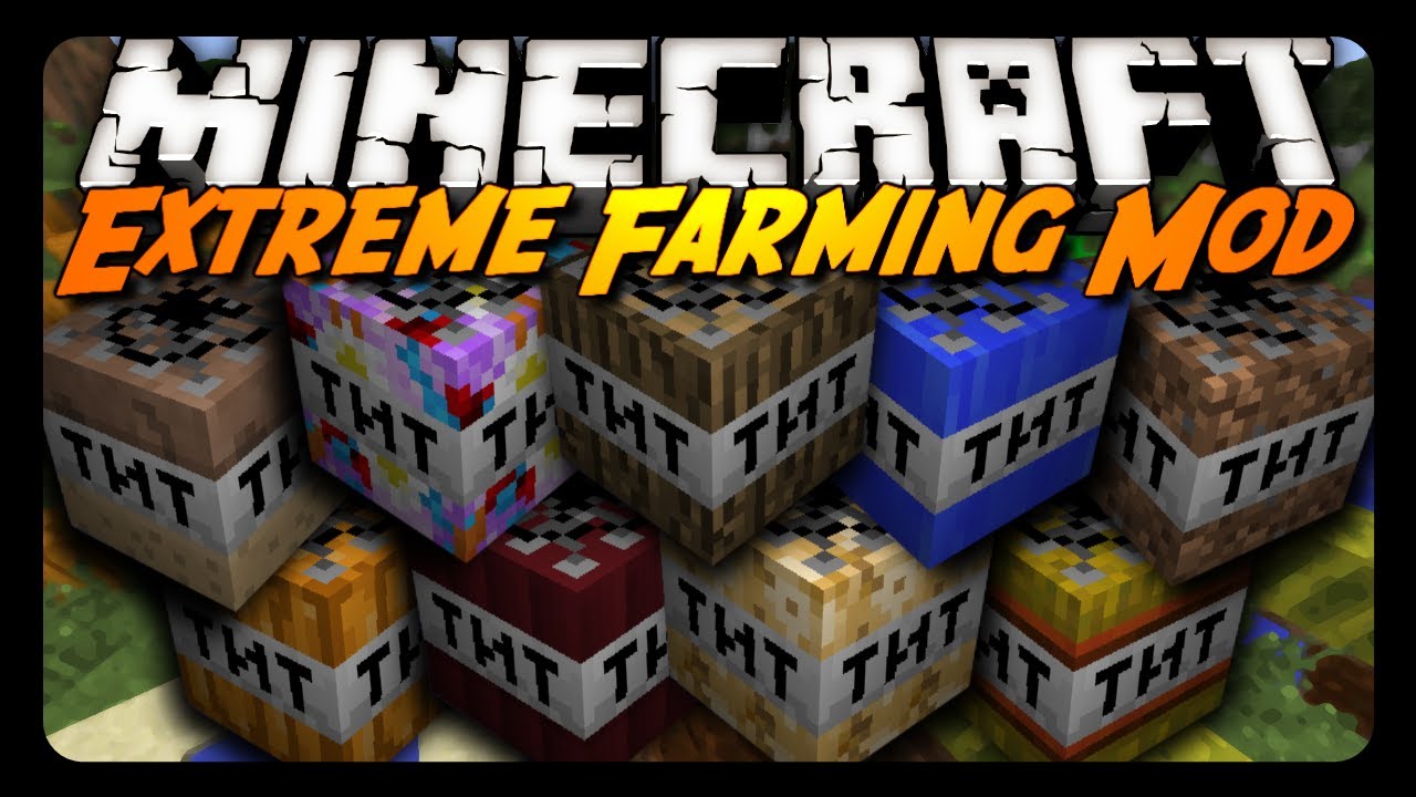 Minecraft Mod Review: EXTREME TNT FARMING MOD! - YouTube