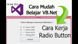 Download Cara Buat Soal Radio Button Vb Net Video MP3 Cara Buat Soal Radio Button Vb Net