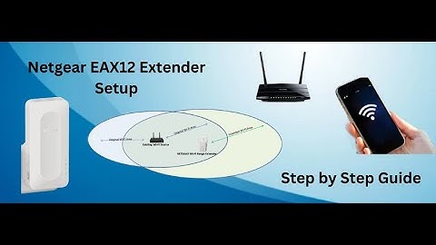 How to Setup Netgear EAX12 Extender