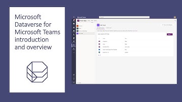 Microsoft Dataverse for Teams introduction and overview