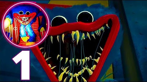 Poppy Playtime horror factory - Gameplay Walkthrough Part 1 - Tutorial (iOS, Android)