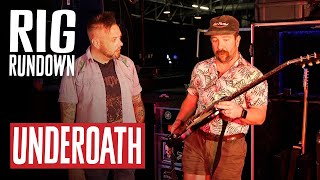 Underoath Rig Rundown Guitar Gear Tour with Timothy McTague