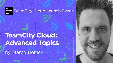 TeamCity Cloud: Self-hosted Agents, Project Export by @MarcoCodes