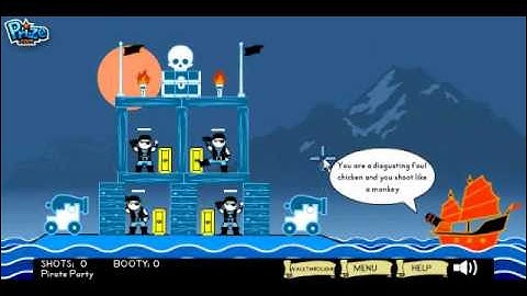 Pirates Vs Ninjas Walkthrough - Levels 1-30