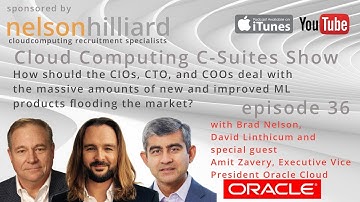 Ep 36 C-Suites Show #CloudComputing Nelson Hilliard with David Linthicum and Amit Zavery