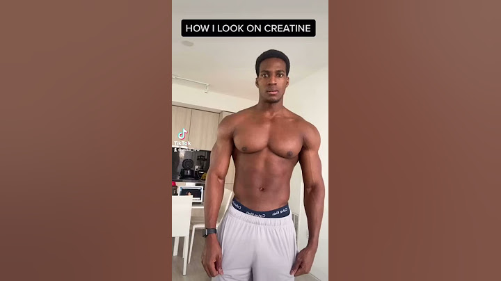 This happened when I stopped Creatine
