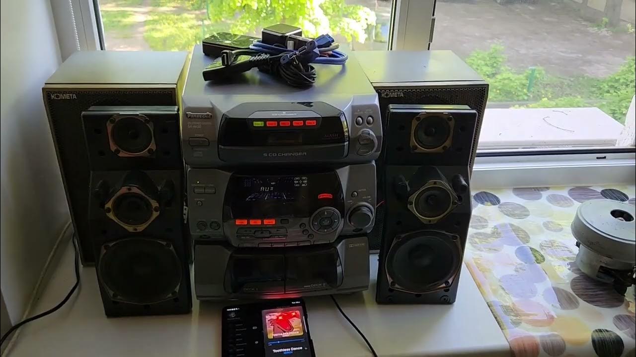 Эксперимент - Комета 15ас-225, вместо сабвуферов к Panasonic sa-ak50 ...