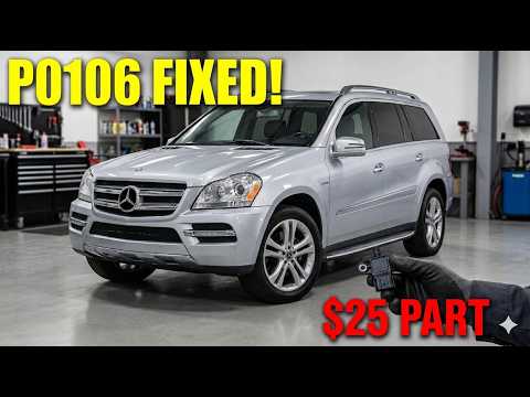 Mercedes P0106 Fix: V6 & V8 MAP Sensor Replacement (Easy & Cheap!)