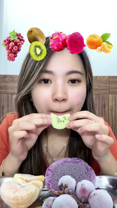 MUKBANG FROZEN FRUIT❤️ JADI MIRIP ES KIKO😭