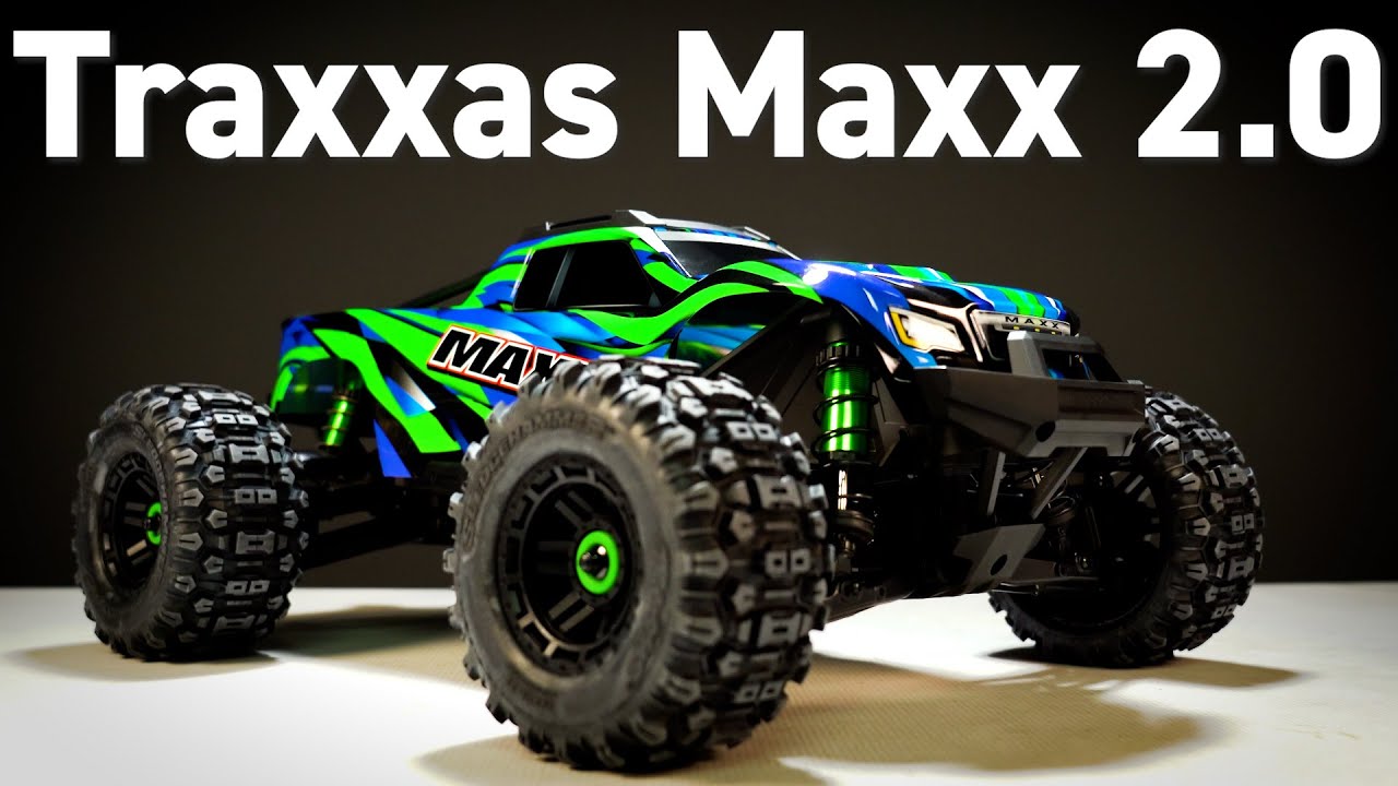 Traxxas Maxx WideMaxx 1/10 Brushless RTR 4WD Monster Truck (Rock N Roll)  [TRA89086-4-RNR] - HobbyTown