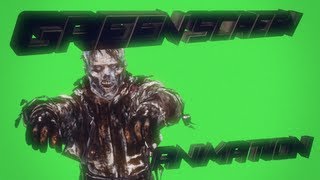 First ZOMBIE green screen animation ! [MUST WATCH]