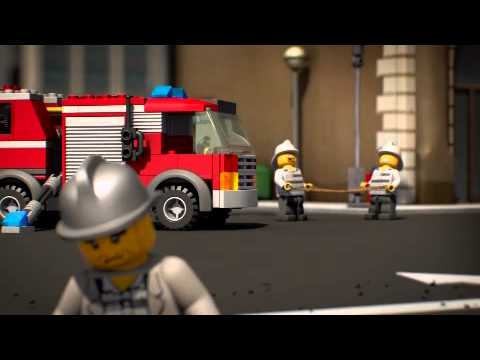 Пожарники лего мультфильм