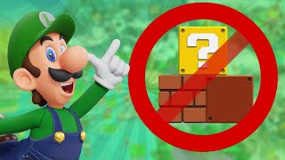 Can I beat New Super Luigi U without TOUCHING A SINGLE BLOCK?