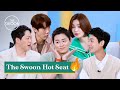 Cast of Hospital Playlist competes to raise each other’s heart rate | The Swoon Hot Seat [ENG SUB]