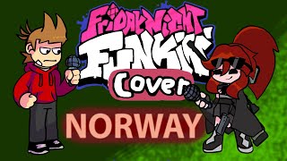 Norway (Red Fury Remix) But Tactie sings it (FNF Cover)