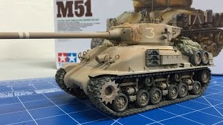 Building the Tamiya 1/35  Israeli M51 Sherman from start to finish