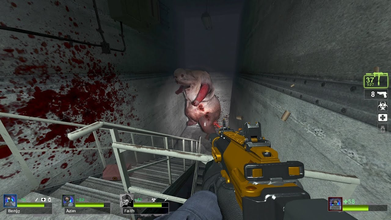 Left 4 Dead 2 Expert Gameplay MP7 Copper Still MW2019 Full Weapon Anim Mod