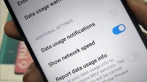 Redmi 9 prime show network speed,internet speed show kaise kare