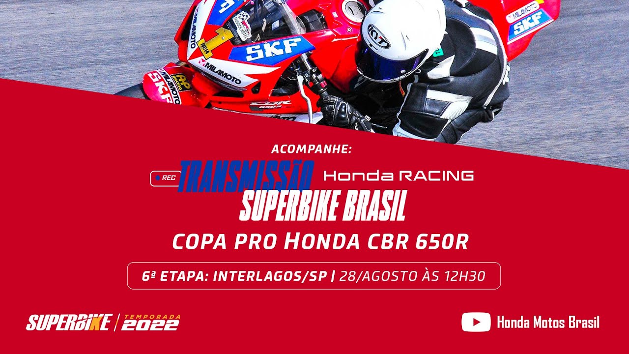 SuperBike Brasil 2022 - 3ª etapa - Autódromo de Interlagos - Honda Jr Cup  2022 
