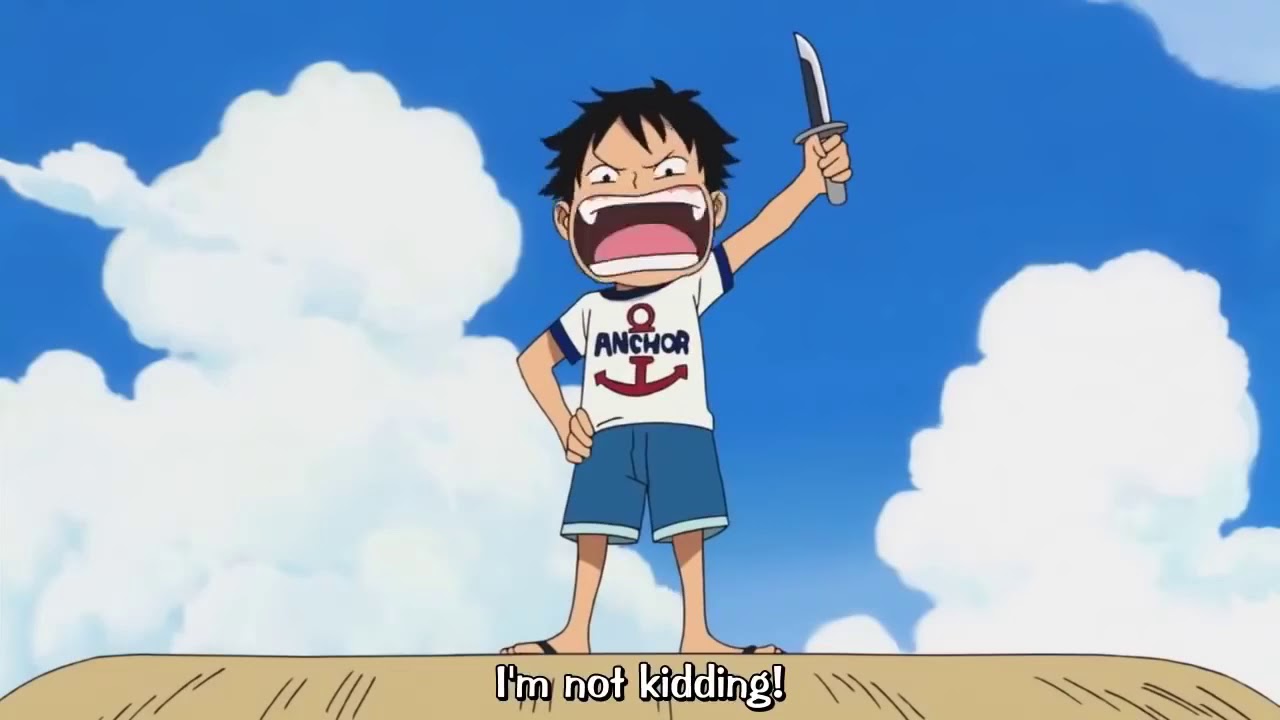 D'ou Vient La Cicatrice De Luffy Sur Le Torse