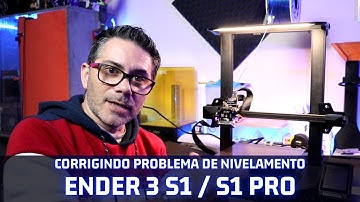 Como regular ENDER 3 S1/ S1 PRO - CORRIGINDO NIVELAMENTO