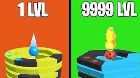 Stack Ball 3D || 😱 !00  #stackball #shortsfeed #shortlive #stackballgame  #games #gameplay