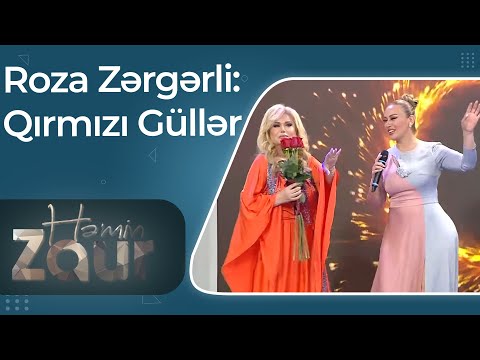 Həmin Zaur - Roza Zərgərli – Qırmızı Güllər