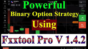 Powerful Binary Option Strategy Using Fxxtool Pro V 1.4.2 | Premium Signals