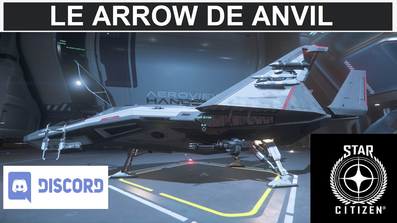 Star Citizen Fr - Le Arrow de Anvil - YouTube