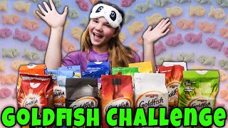 Recreating Old Videos! Guess The Goldfish Flavor Challenge