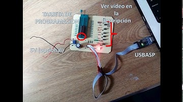 03.2 Curso Programación de AVR en Ensamblador (GRABAR PROGRAMA EN ATtiny2313 CON USB-ASP)