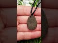#stonependant #surfernecklace #beachjewelry #rawstonejewelry #gorpcorestyle #outdoorjewelry #stone