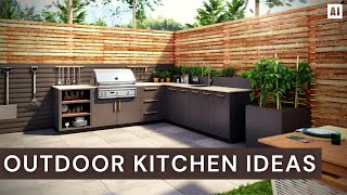 Modern Outdoor Kitchen Ideas || Backyard Kitchen || Outdoor Kitchen