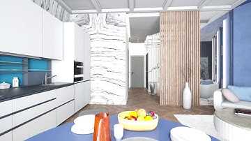 Interior photorealistic realtime design (Unity + Progressive Lightmapping)