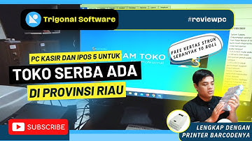 Tingkatkan Efisiensi Pelayanan Toserba dengan PC Kasir Lengkap dengan Printer Barcodenya #reviewpc