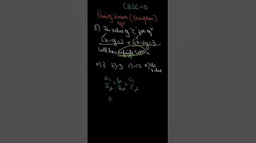 CBSE 10| PAIR OF LINEAR EQUATIONS IN TWO VARIABLES | NCERT EXEMPLAR MCQ QUESTIONS # 8 | BEST TRICK