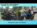 Sue's Story - From pillion to rider