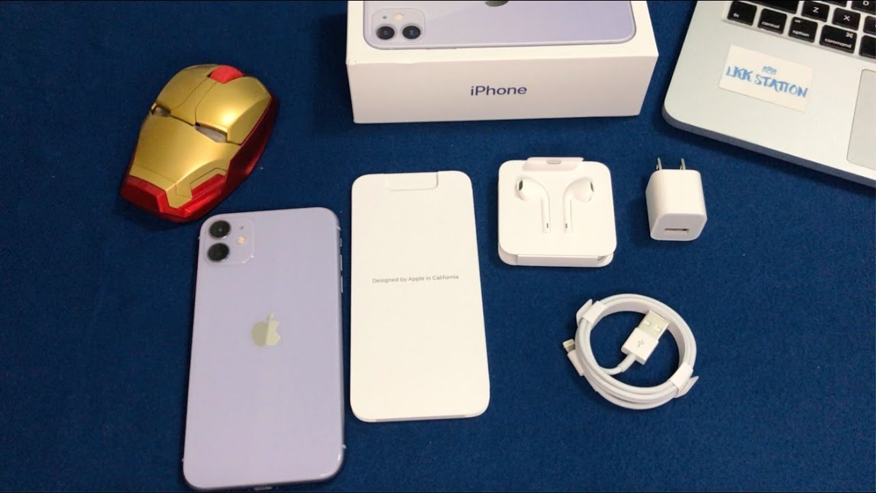 iPhone 11 Unboxing and setup - Purple!