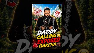 Daddy Calling Exposed Garena 😱#shorts