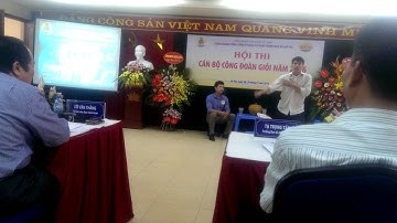 Cán bộ công đoàn giỏi 2016 - Giải nhất phần thi năng khiếu