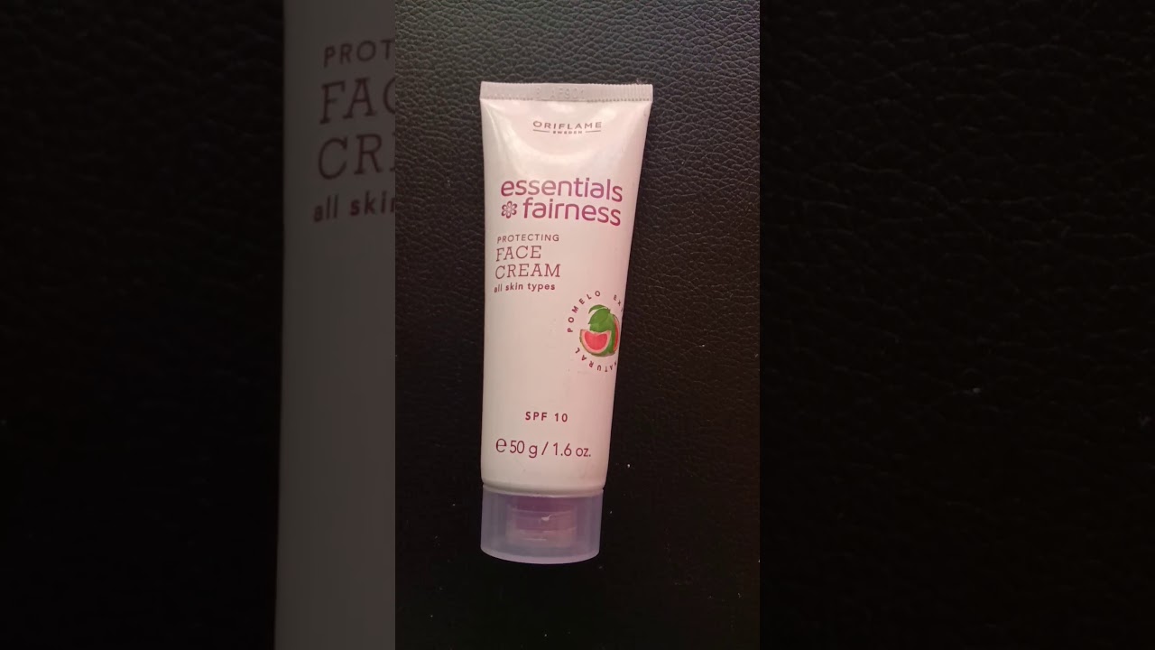 Oriflame face creamessentials fairness😍☺️ YouTube