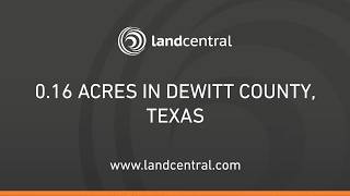 Property 16073 0 16 acres in Dewitt County TX
